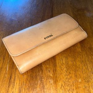 Fossil Brown Leather Wallet